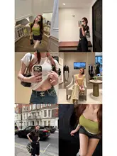 トップス Tシャツ 2点セット レディース シルク混 モーダル Uネック ラウンドネック 接触冷感 ひんやり デイリー 夏