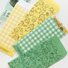 ポチ袋 マネー封筒 紙袋 可愛いキャラクター 韓流 ギフト 現金 チケット 5枚セット「afrocat」
