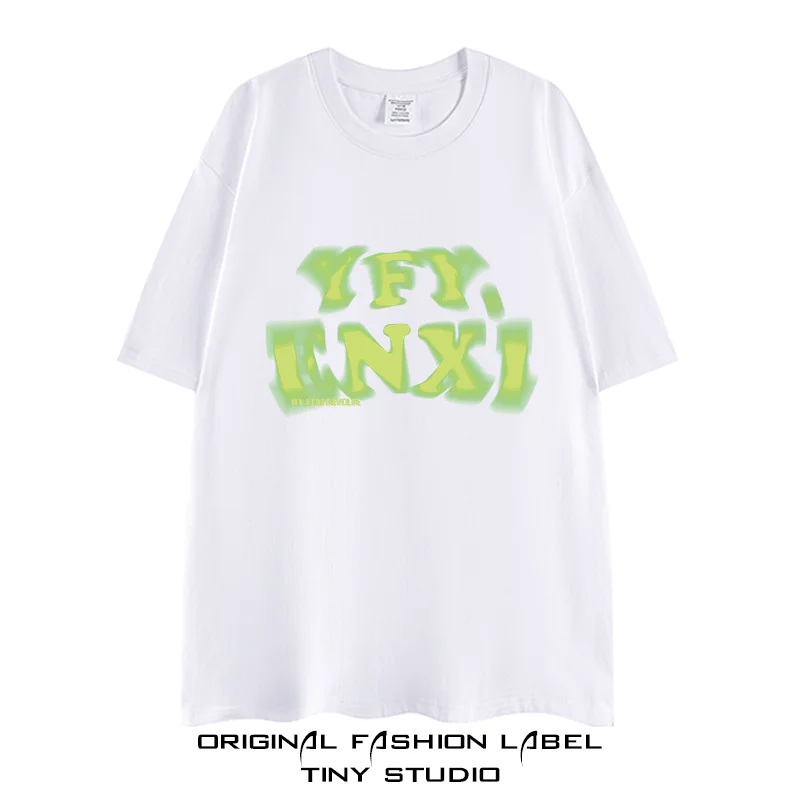 個性的なデザインのTシャツ【夏用・短袖・ヒップホップスタイル・メンズ＆レディース兼用】