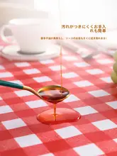 防水・防油・防熱 大型ラウンドテーブルクロス【PVC製・お手入れ簡単・インテリアデザイン】