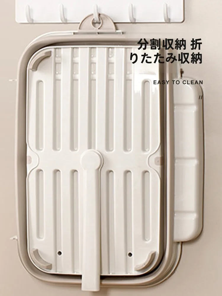 食器用水切りラック：収納と水切りを一体化した現代的なキッチンアイテム