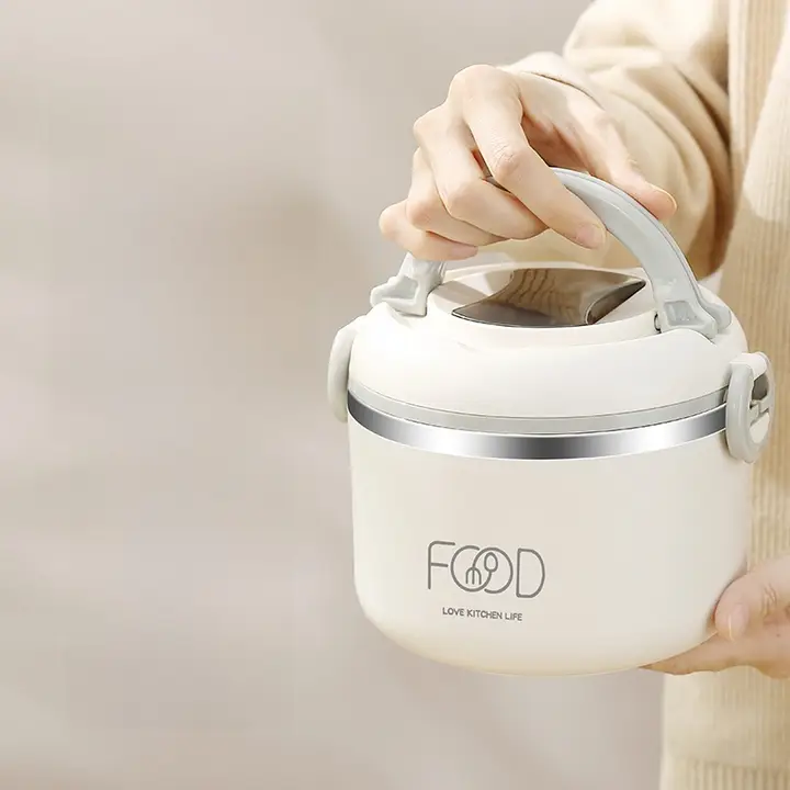 スタイリッシュな弁当箱【冬用・超保温・電子レンジ対応・携帯型】