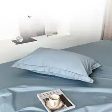 高級ホテル仕様 100番手 プレーンカラー コットンベッドシーツ【シングル・ダブル対応・抗菌】