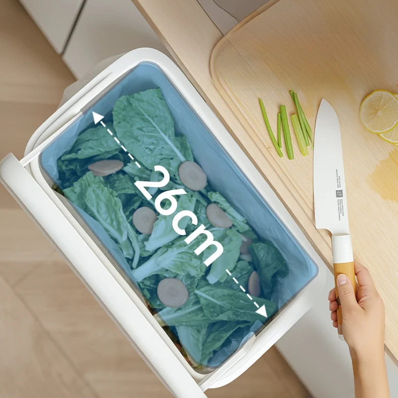 キッチン用壁掛けゴミ箱：省スペースで汚れを防ぐ実用的な収納解決策