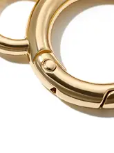 ガーデンバッグリフォーム用 メタルスプリングリング キーホルダー付きバッグアクセサリー【DIY・金属合金】