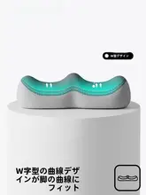 脚上げ枕【静脈瘤対策・快適睡眠・寝具用・極上の柔らかさ】