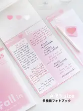 B5サイズの横線方眼ノート【学生用・かわいいデザイン・貼り付け可能】