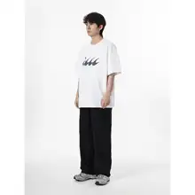 ユニセックス 夏用ロゴ入りTシャツ【アメリカンヴィンテージスタイル・短袖・ゆったりデザイン】