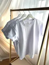 特厚純綿のショートスリーブTシャツ【小襟・肩正面・ゆったりフィット】