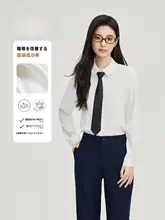 ブラウス レディース ホワイト シフォン 蝶結び きれいめ 上品 着回し おしゃれ 通勤 オフィスカジュアル「GOOD YOUNG」