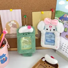 学生用カードケース【可愛いデザイン・毛糸のスイーツモチーフ・透明タイプ・ICカード・防失・初高校生向け】