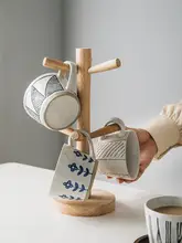 シンプルな木製長方形トレイ【家庭用・お茶やスナック収納に最適】