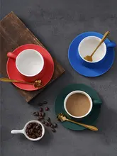 高級感ある手作り陶器コーヒーカップ【シンプルデザイン・ティータイム用・家庭用】