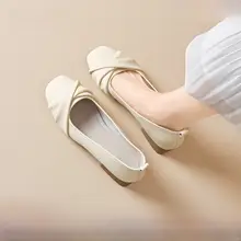 フラットパンプス レディース フレンチ風 きれいめ 上品 バレエシューズ 履きやすい 夏