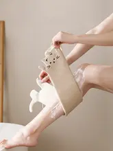 長条型 背中用ボディスポンジ【男女兼用・強力なスクラブ効果・入浴用】