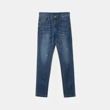 春用デニムパンツ【トレンド感あるスリムフィット・カジュアルスタイル】（セットアップ対応）