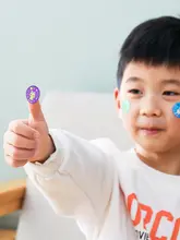可愛いキャラクターの子供用報酬シール【幼稚園・小学生向け】