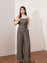 快適な夏に最適！軽やかな紫外線対策シャツとストレートパンツのコーディネート（セットアップ対応）