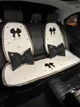 高級感あふれる麻製カーシートカバー【夏用・車内装飾・女性向け】