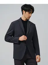 極上の柔らかさのストレッチブレザー【カジュアル・秋用・シンプルデザイン】