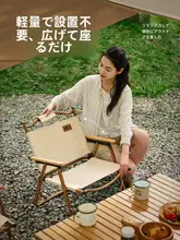 探検者 アルミニウム合金製 折りたたみチェア【アウトドア・キャンプ・持ち運び便利】