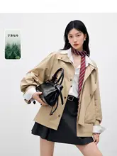 洗練されたデザインのショートコート【通勤に最適・女性用・秋冬向け】