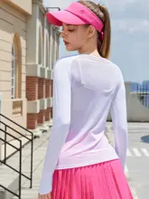 夏用UVカット女性用ゴルフウェア【速乾・通気性・アウトドア対応】
