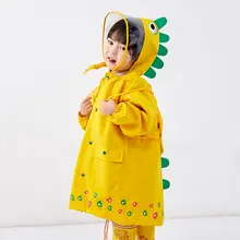 子供用恐竜柄レインコート【幼児向け・ポンチョタイプ・夏用・2歳】