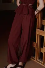 フィットのライトハレンパンツ【ウエストゴム・春夏向け・ボヘミアンスタイル】