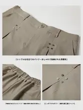大きいサイズの立体解構デザインハイウエストショートパンツ【リベット装飾・アメリカンスタイル・ゆったりフィット】
