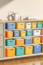整理に便利！プラスチック製収納ボックス【衣類・化粧品・おもちゃ・雑貨用】