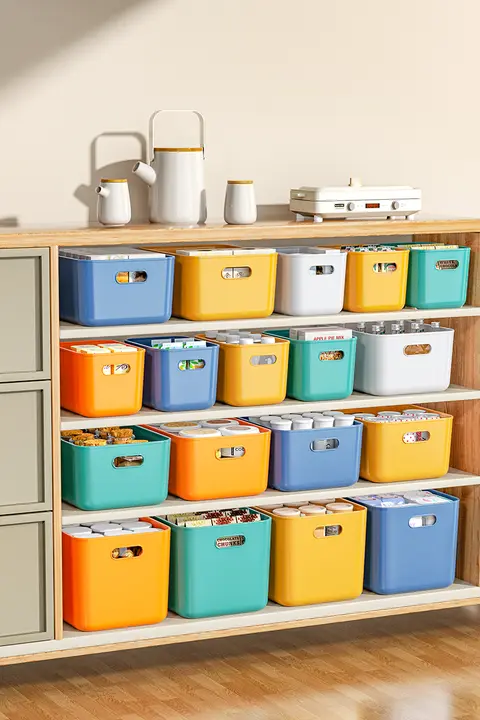 整理に便利！プラスチック製収納ボックス【衣類・化粧品・おもちゃ・雑貨用】