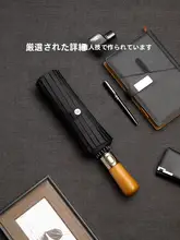 IVUGII 16本骨全自動折りたたみ傘【男性用・大サイズ・強化設計・耐風・晴雨兼用】