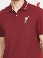 リバプールFC公式ポロシャツ【赤・通気性・短袖・スポーツ用】
