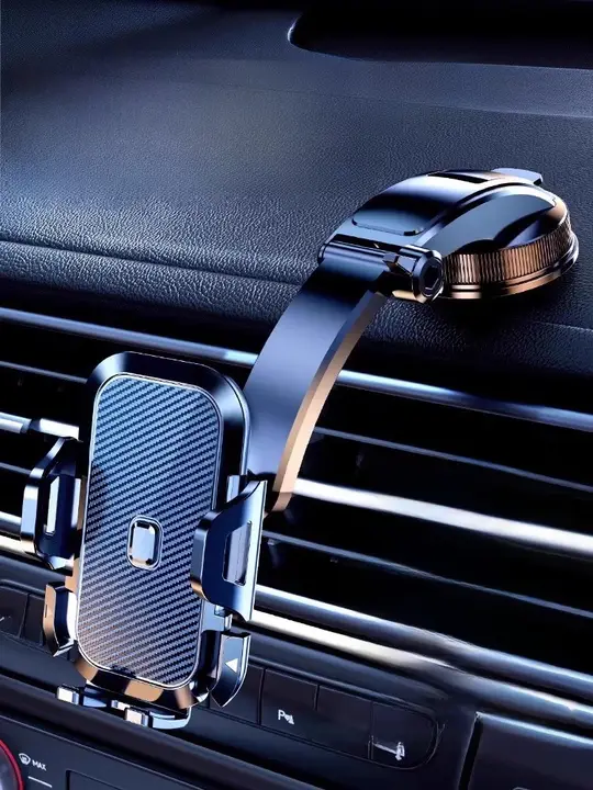 吸盤式 車載スマホホルダー【ナビゲーション用・固定式】