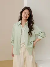 エレガントなデザインの女性用二点セット【春用・大きいサイズ・知性あふれるスタイル】（セットアップ対応）