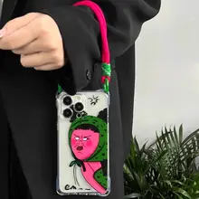 クリエイティブでユニークなショルダー付き携帯電話ケース【耐衝撃・iPhone適用】