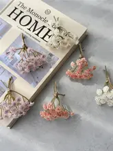 ミニチュア装飾用フェイクフラワーセット【銀冠花・洋甘菊・小米果・満天星・ブラインドボックスデザイン  】