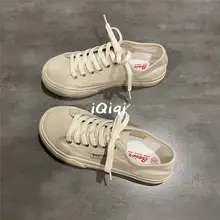 夏用 薄い通気性のキャンバスシューズ【女性用・カジュアル・オールマッチ】