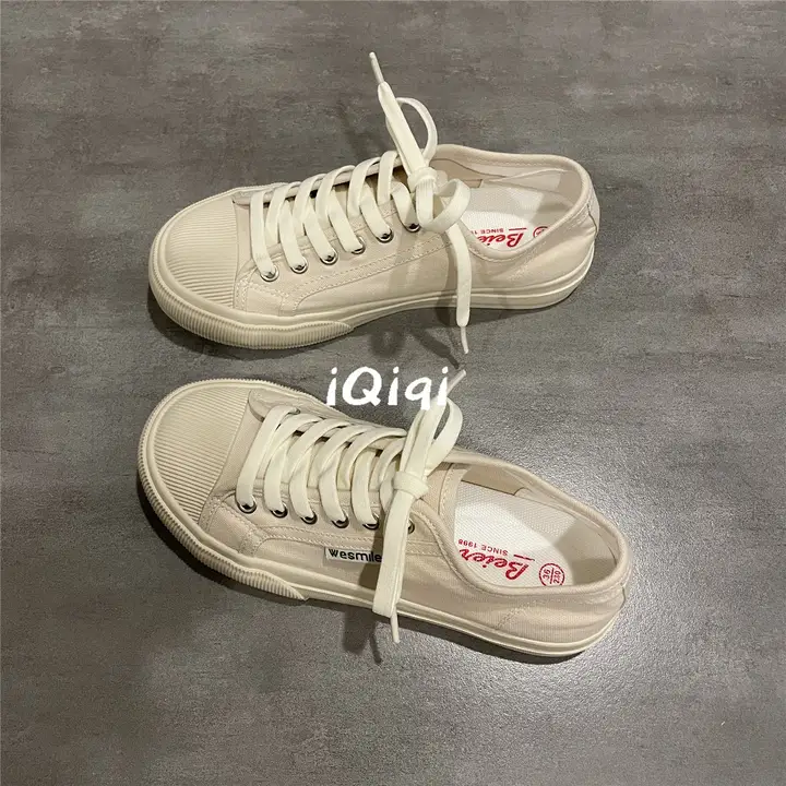 夏用 薄い通気性のキャンバスシューズ【女性用・カジュアル・オールマッチ】