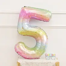 誕生日用ビッグナンバーバルーン【一歳用・女の子＆男の子・撮影用・装飾】（セットアップ対応）