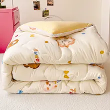 秋冬用の厚手布団【学生寮用・シングルサイズ・オールシーズン対応】