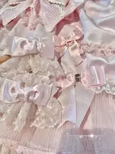 ロリータ風 レース袖のストロベリーエンジェル小物【桜の木の下・リボン付き】