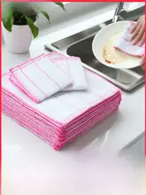 厚手のキッチン用食器拭き布【吸水性抜群・洗いやすい・毛が抜けにくい】