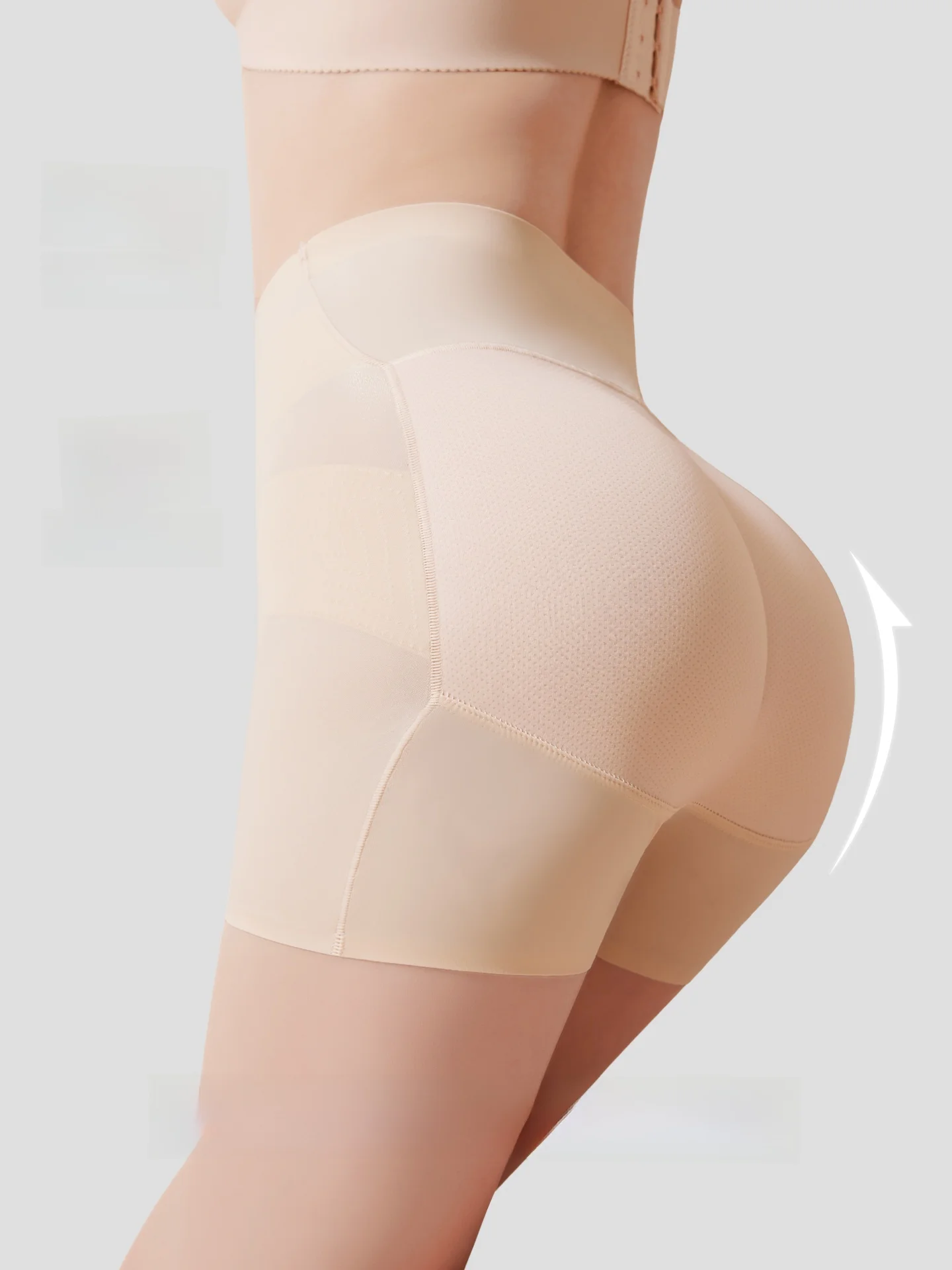 高腰収腹パンツでしたばらぽっこり解消：無痕デザインとヒップアップ効果の実証