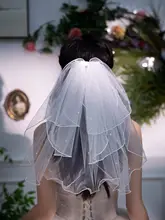 結婚式用ヘッドドレス【ショートタイプ・高級感・ドレス用】
