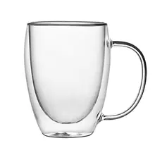 断熱二重ガラスカップ 家庭用 耐熱水カップ ハーブティーカップ 冷飲カップ 牛乳カップ ジュースカップ コーヒーカップ 高級デザイン