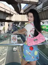 夏用リネンミニスカート【カジュアルスタイル・トレンドデザイン・ショート丈】（セットアップ対応）