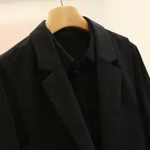 洗練されたデザイン！スーツベストと異素材ドッキングドレス【秋用・女性用】（セットアップ対応）