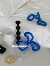 Shinymomo 自作のレトロ抽象アート彫刻オブジェ